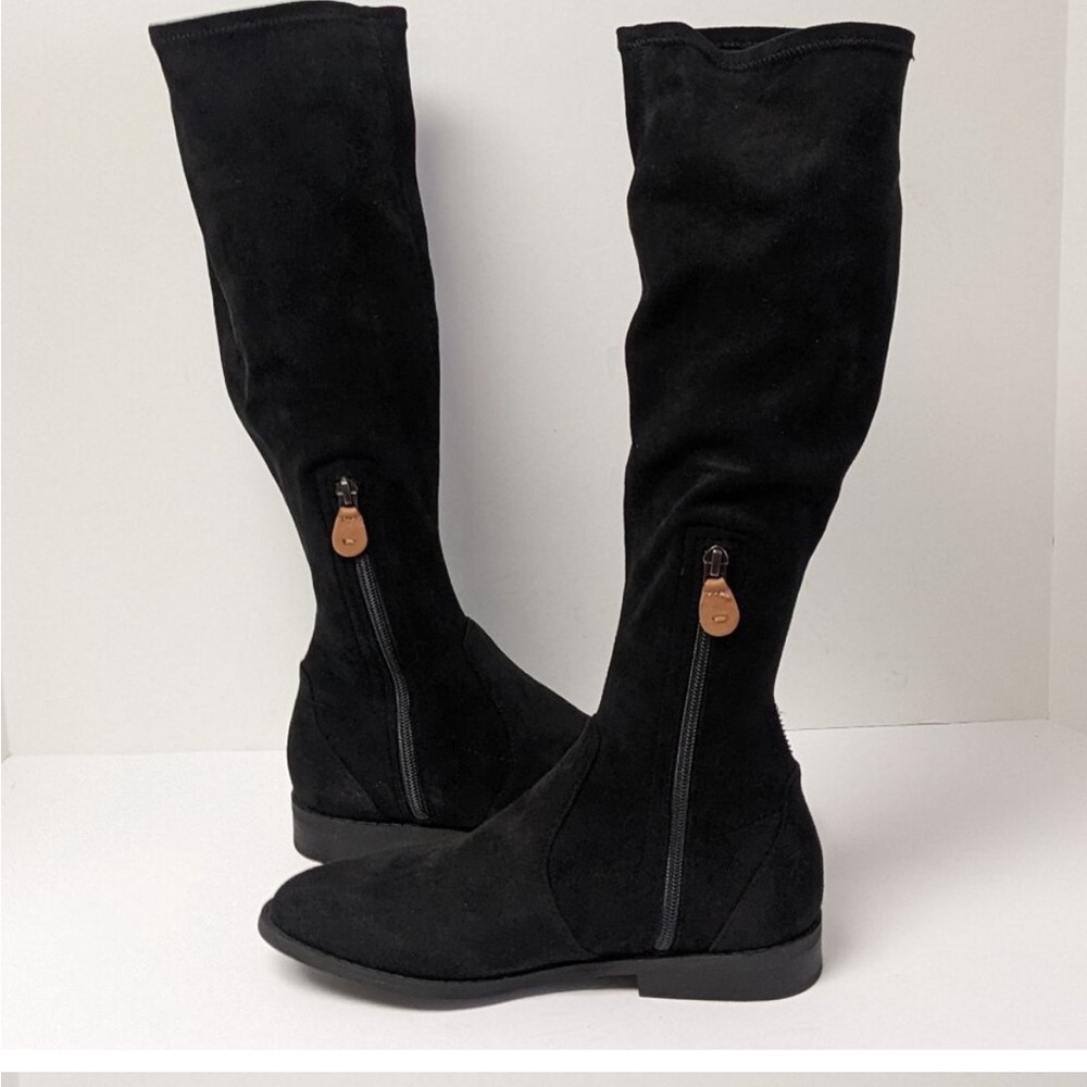 Gentle Souls Emma Stretch High Boot, Black, Women's 6.5